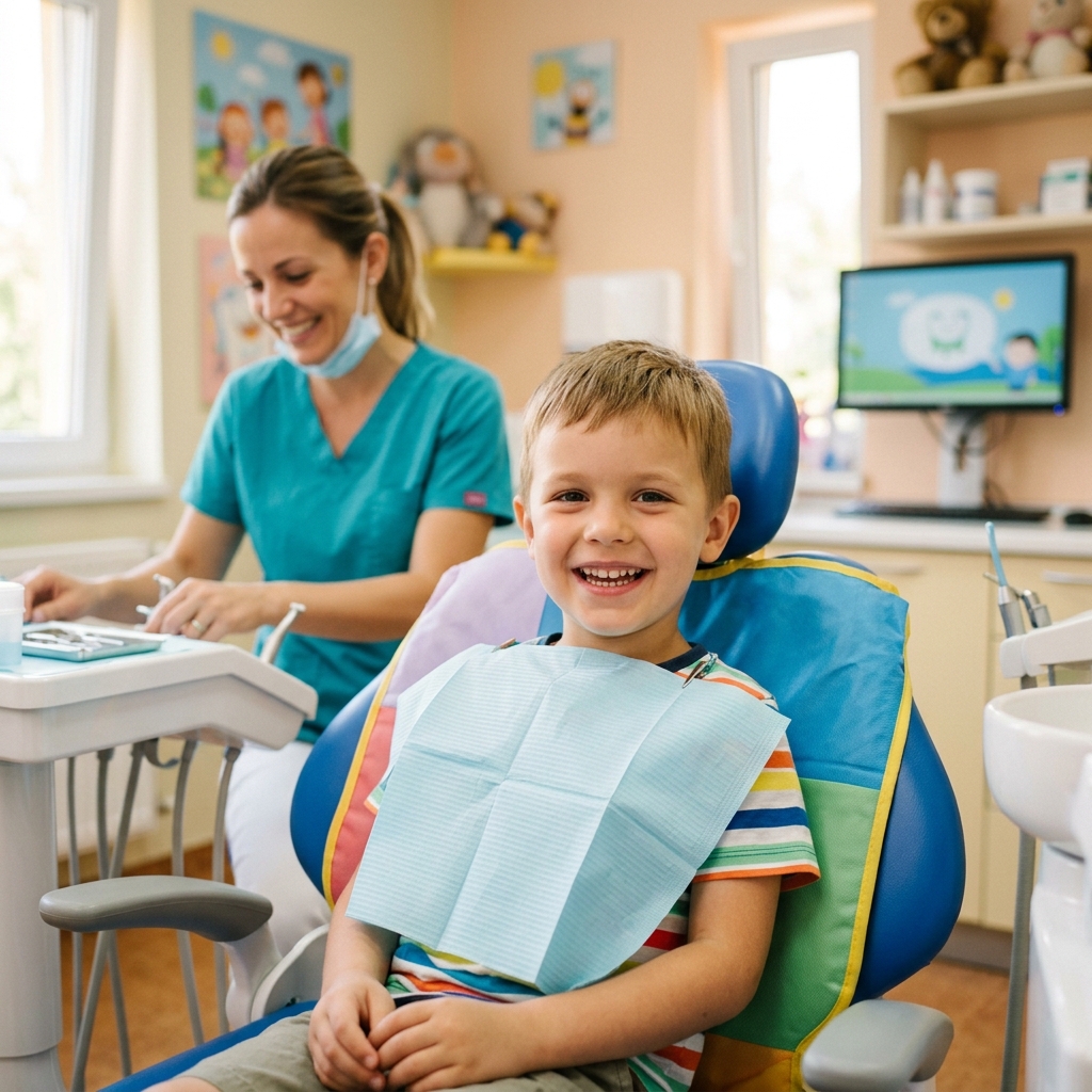 De ce copiii nu ar trebui să se teamă de dentist